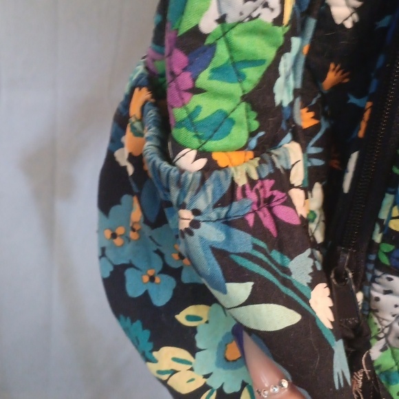 Vera Bradley Floral Patterned Women's Backpack - Picture 4 of 13